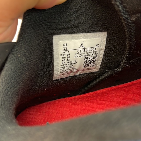 Nike Air Jordan 6 ‘Washed Denim’ CT5350-401 Mens size 12 With Box - Picture 12 of 14